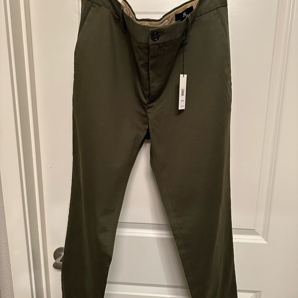 Banana Republic Men's Olive Chinos NWT 34x34